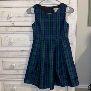 Vineyard Vines Plaid Tartan Dress Sz 10 girls